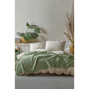 4-Layer Muslin Quilt - 100% Cotton Double Bed Cover